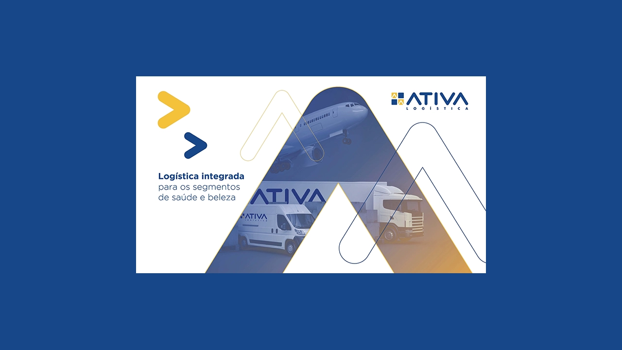 Capa da apresentação Ativa Logística