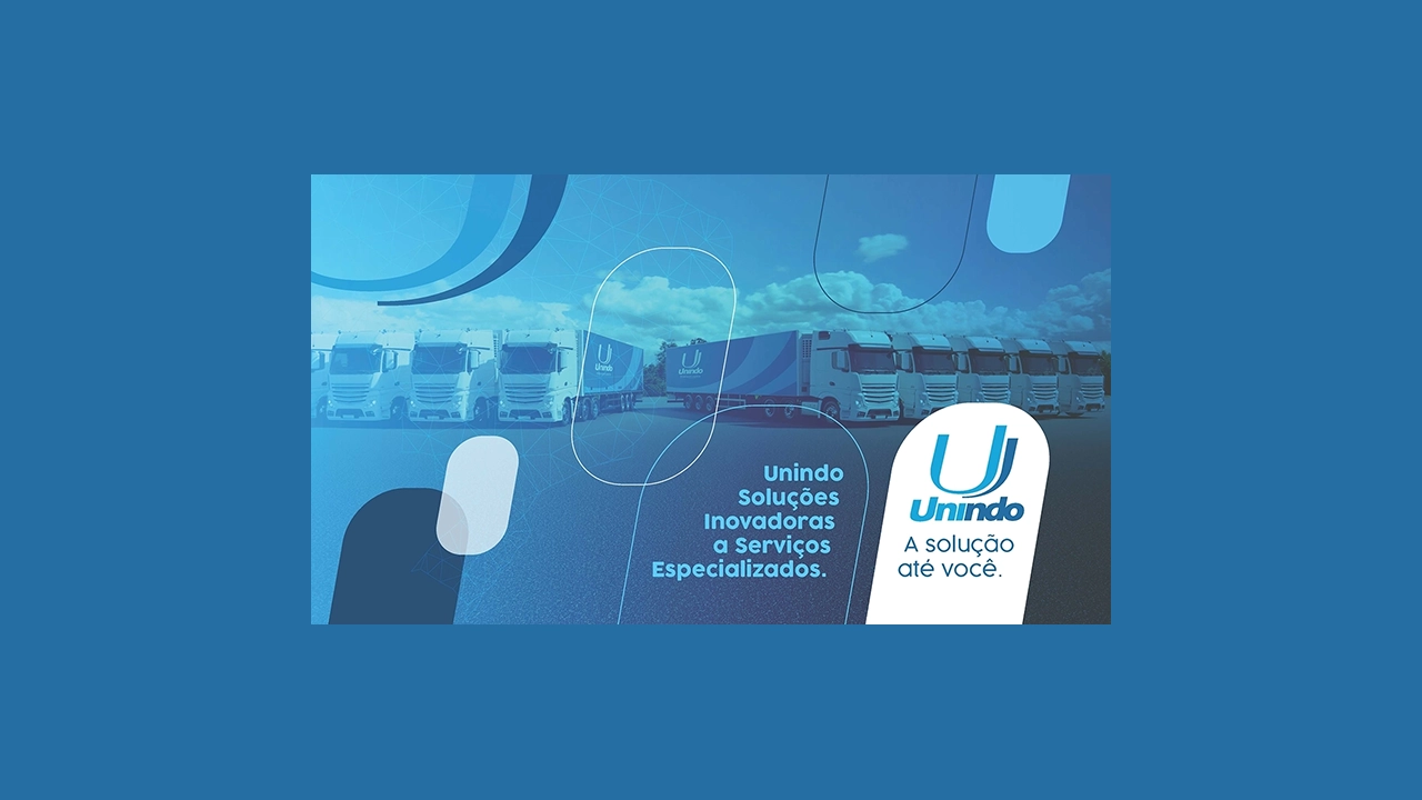 Capa da apresentação Unindo Logística